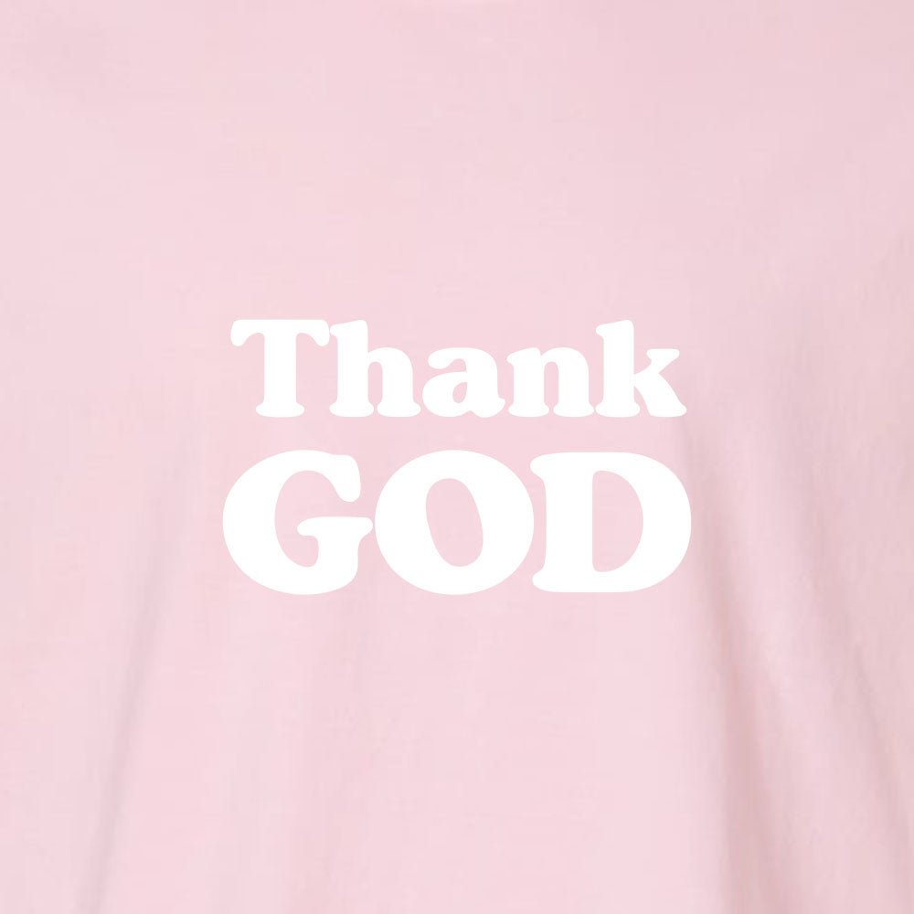 Thank God Unisex Garment - Dyed Tee - Shepherds Shelf