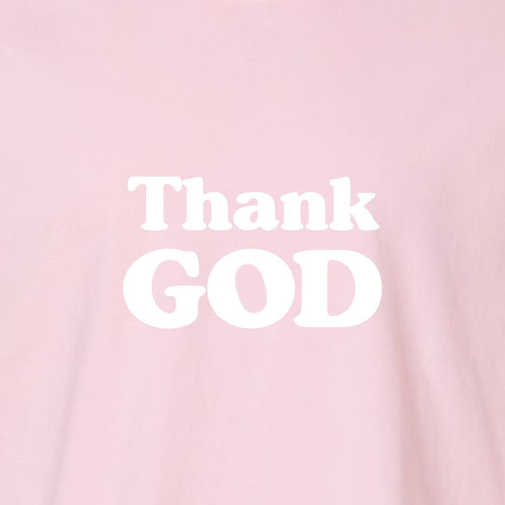 Thank God Unisex Garment - Dyed Tee - Shepherds Shelf