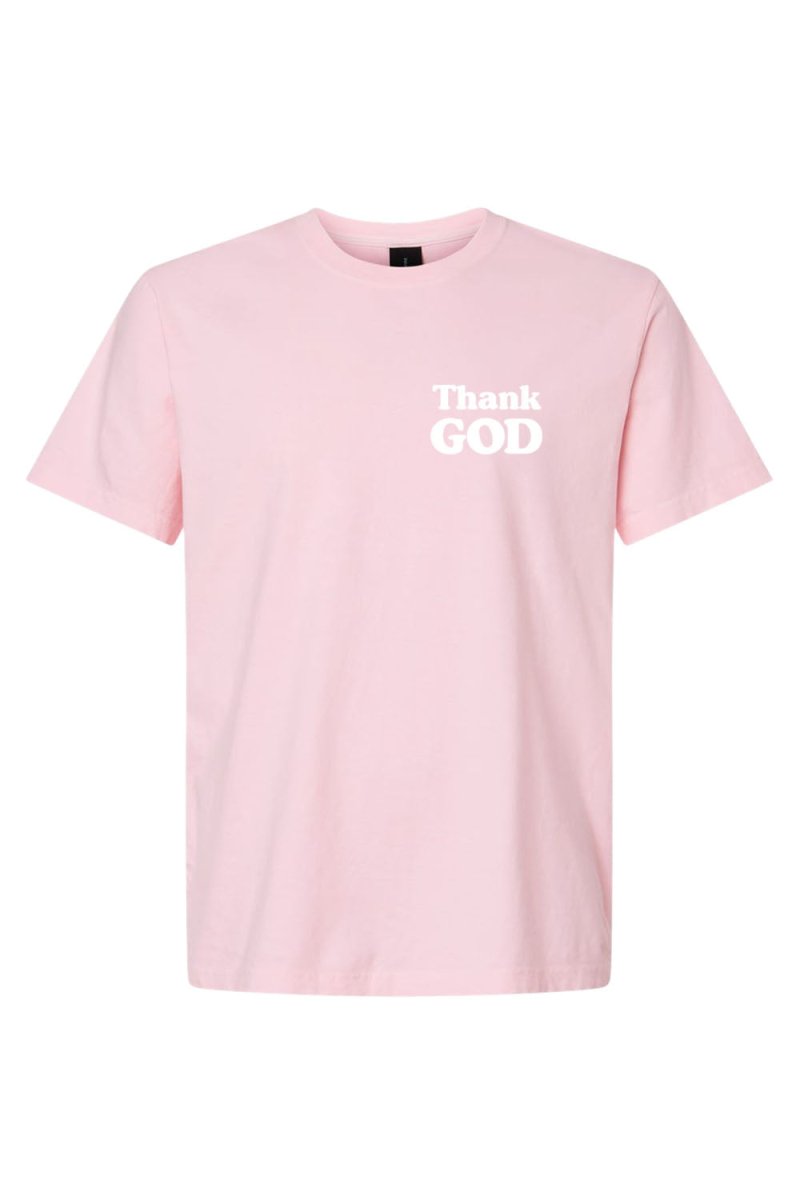 Thank God Unisex Garment - Dyed Tee - Shepherds Shelf
