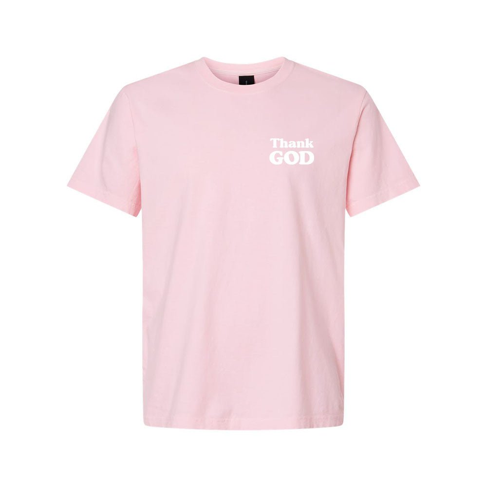 Thank God Unisex Garment - Dyed Tee - Shepherds Shelf