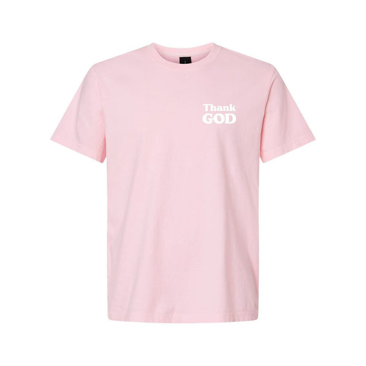 Thank God Unisex Garment - Dyed Tee - Shepherds Shelf