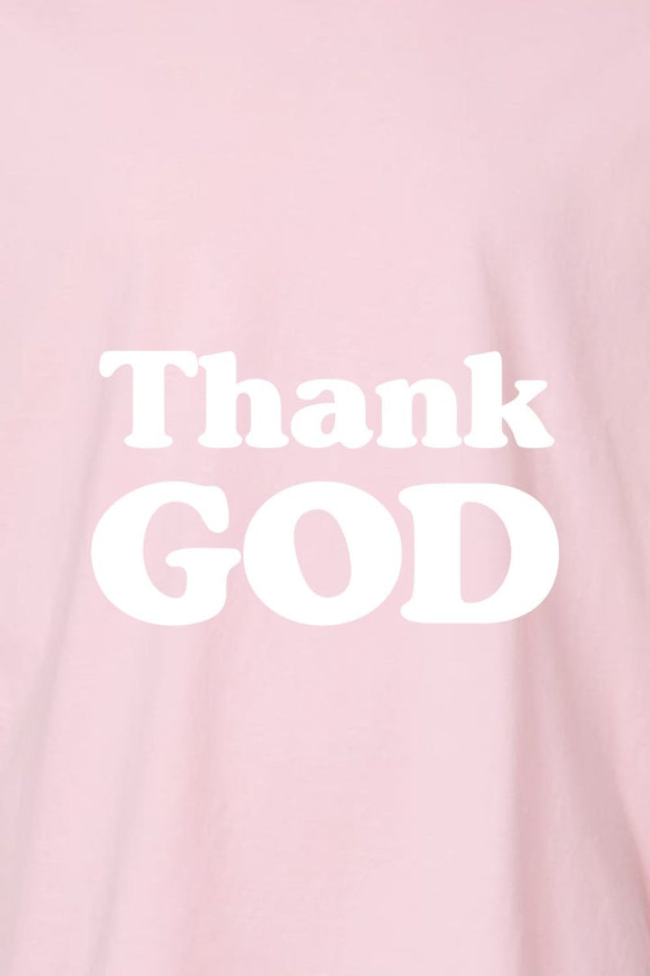 Thank God Unisex Garment - Dyed Tee - Shepherds Shelf