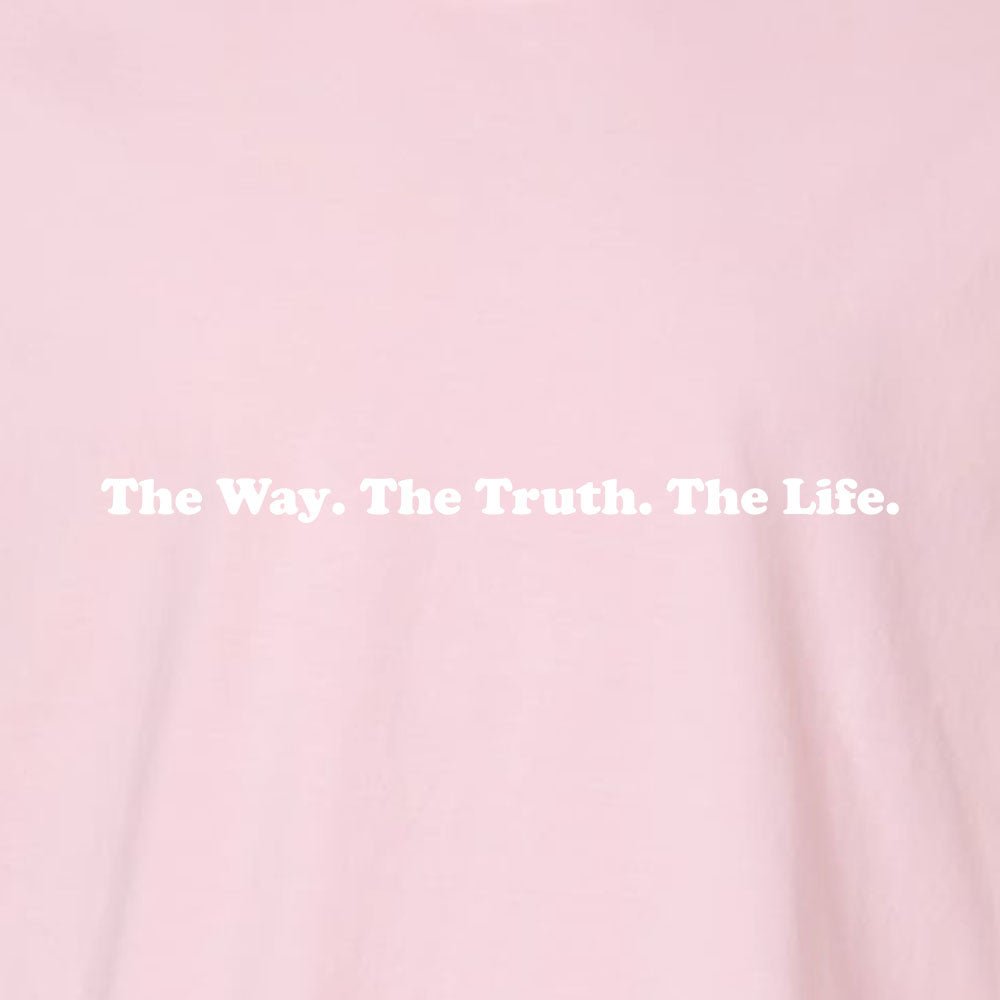 The Way The Truth The LIfe Unisex Garment - Dyed Tee - Shepherds Shelf
