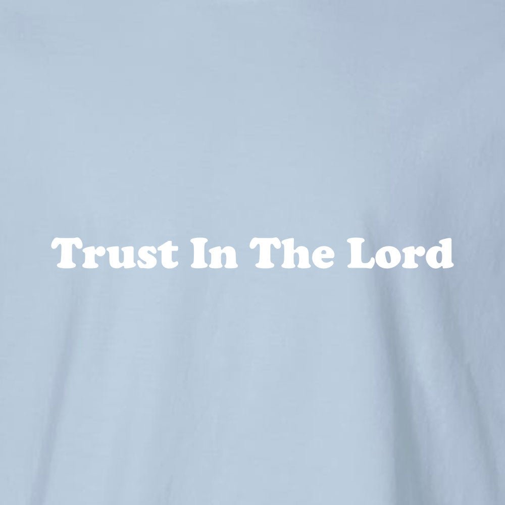 Trust In the Lord Unisex Garment - Dyed Tee - Shepherds Shelf