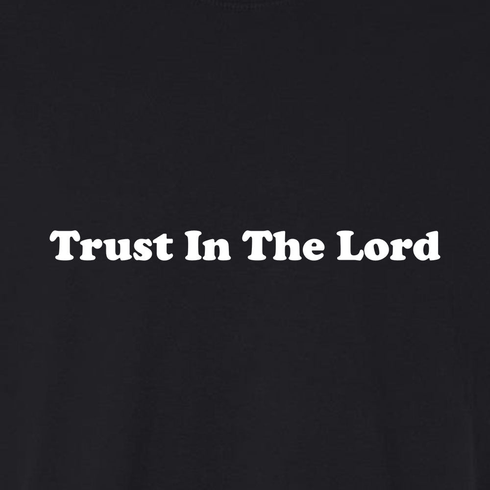 Trust In the Lord Unisex Garment - Dyed Tee - Shepherds Shelf