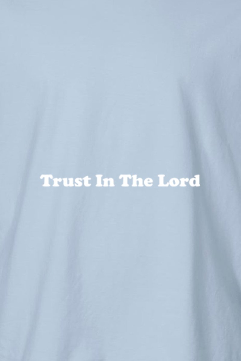 Trust In the Lord Unisex Garment - Dyed Tee - Shepherds Shelf