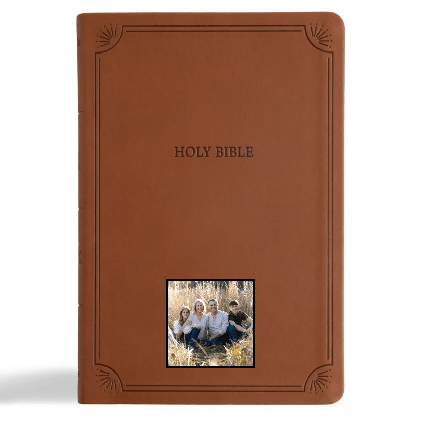 Your Color Photo NASB Brown Standard Size 2020 Holy Bible Large Print - Shepherds Shelf