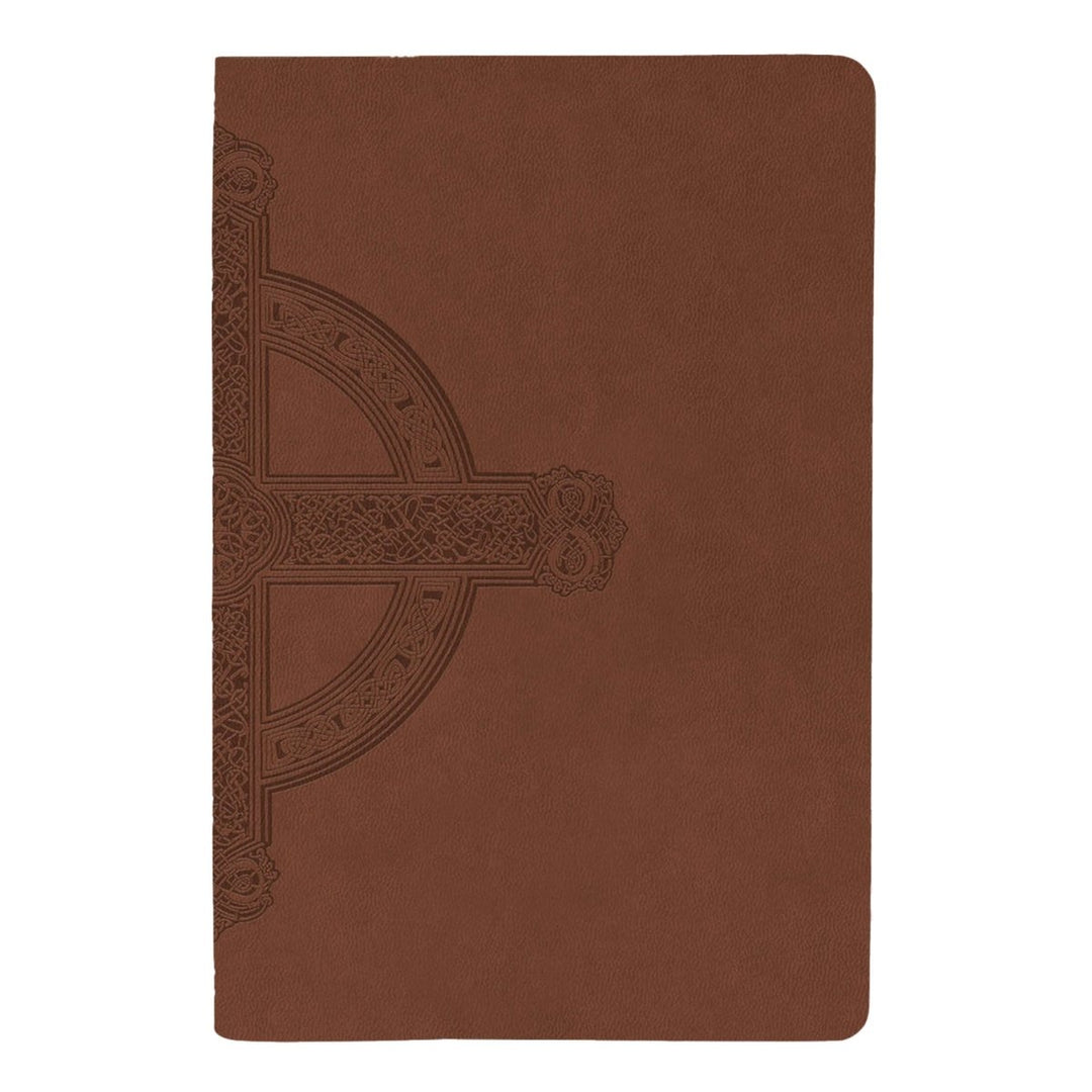 Personalized Large Print Size with Celtic Cross Design NLT Thinline Bible | Shepherds Shelf