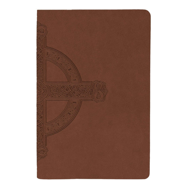 Personalized Large Print Size with Celtic Cross Design NLT Thinline Bible | Shepherds Shelf
