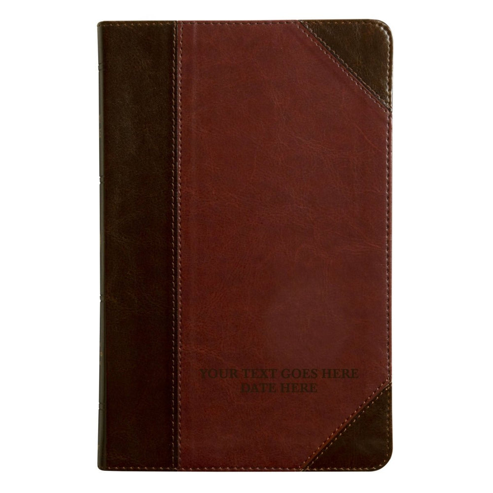 ESV Rich Brown Standard Size Holy Bible Medium Print