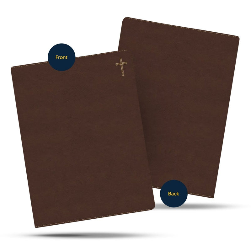 Personalized NIV Journaling Bible With Christian Cross Full Cover | Shepherds Shelf