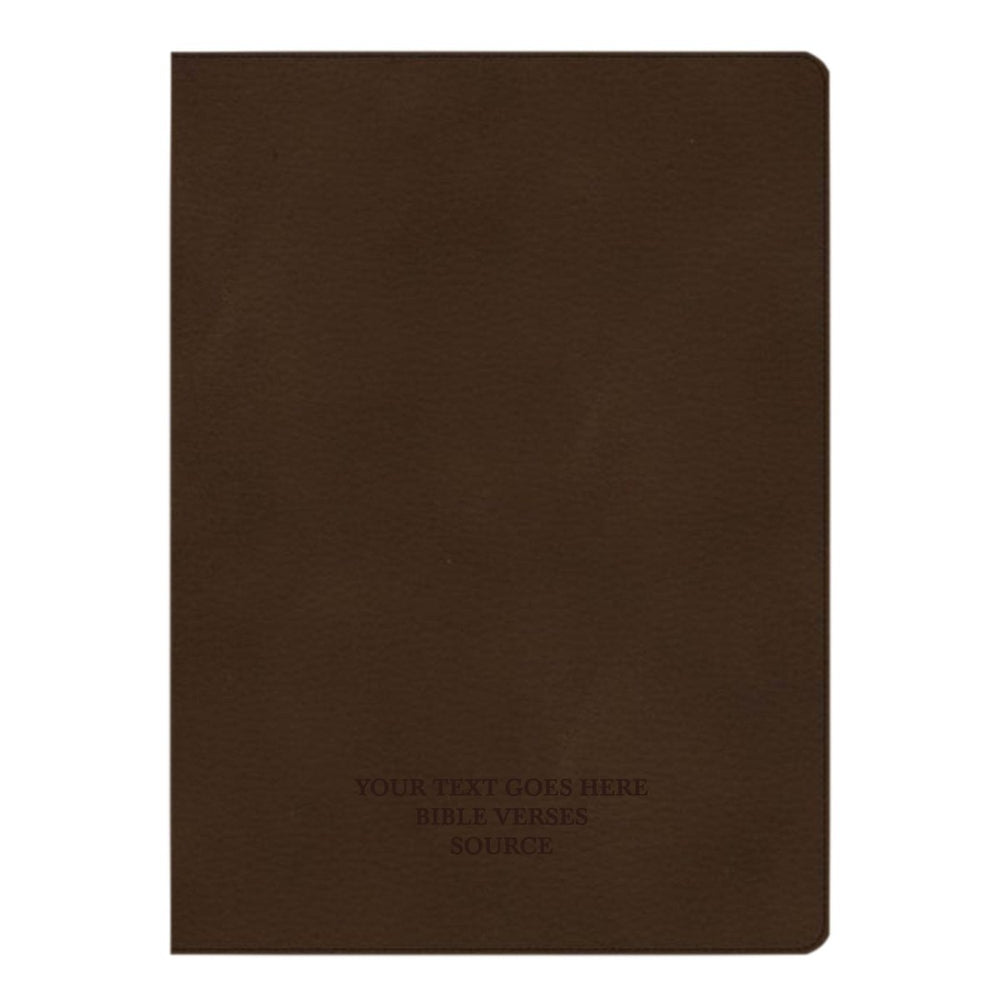 CSB Brown Study Size Christian Standard Holy Bible Large Print