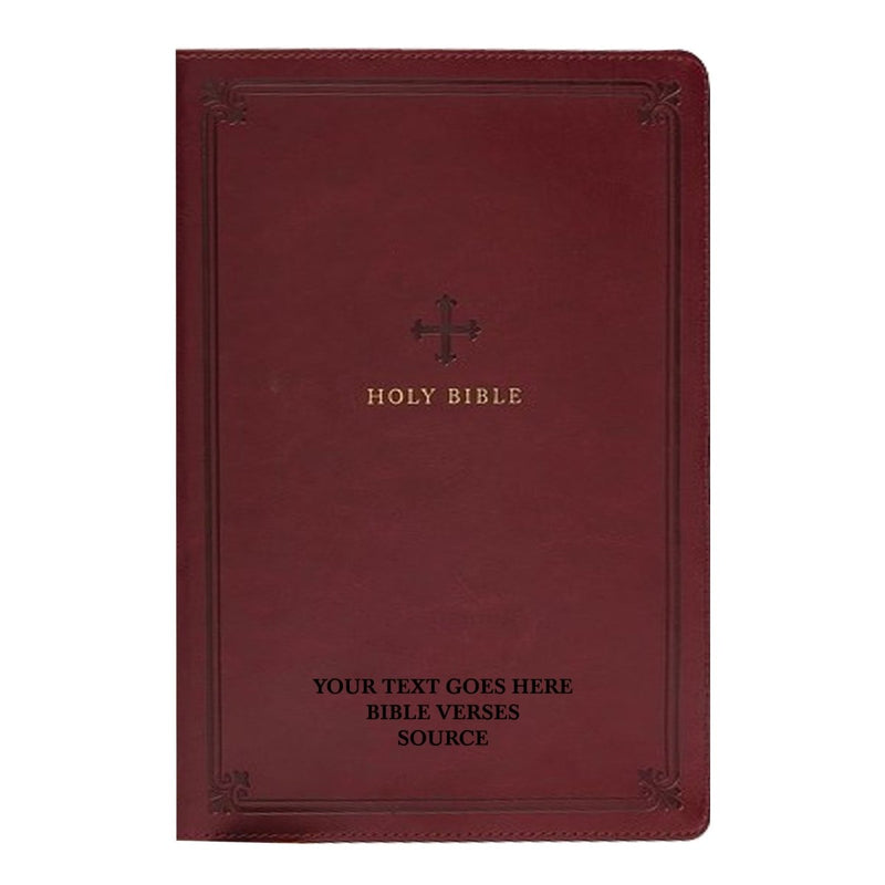 NRSV Red Study Size Holy Bible Large Print | Catholic Standard