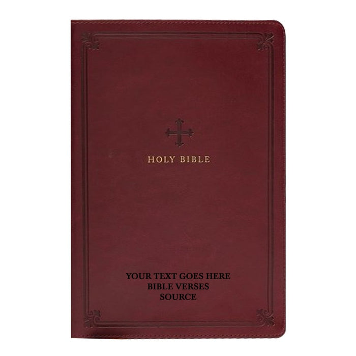 NRSV Red Study Size Holy Bible Large Print | Catholic Standard