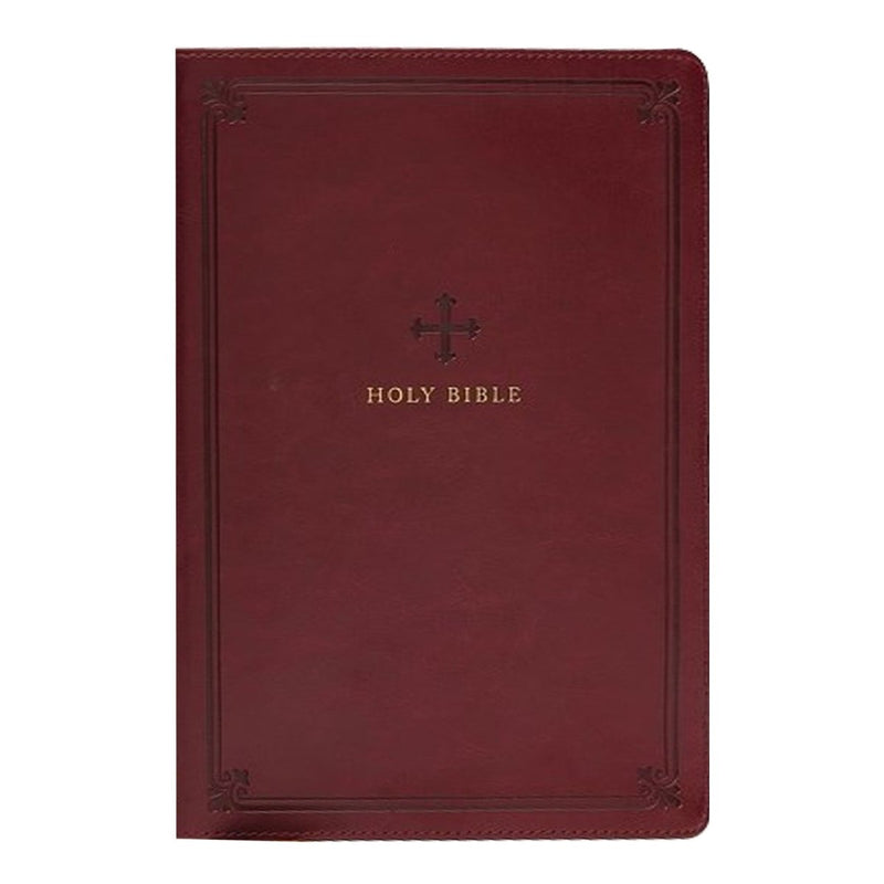 NRSV Red Study Size Holy Bible Large Print | Catholic Standard