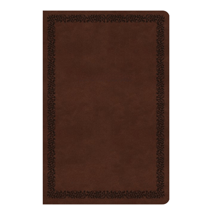 Personalized Soft Touch Brown Faux Leather NIV Bible