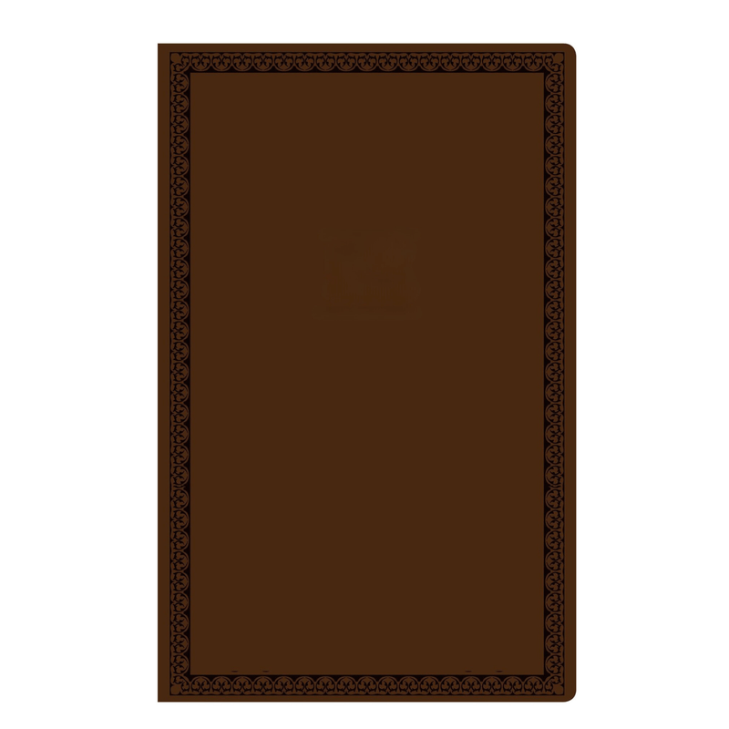 NIV Brown Standard Size Thinline Holy Bible Small Print