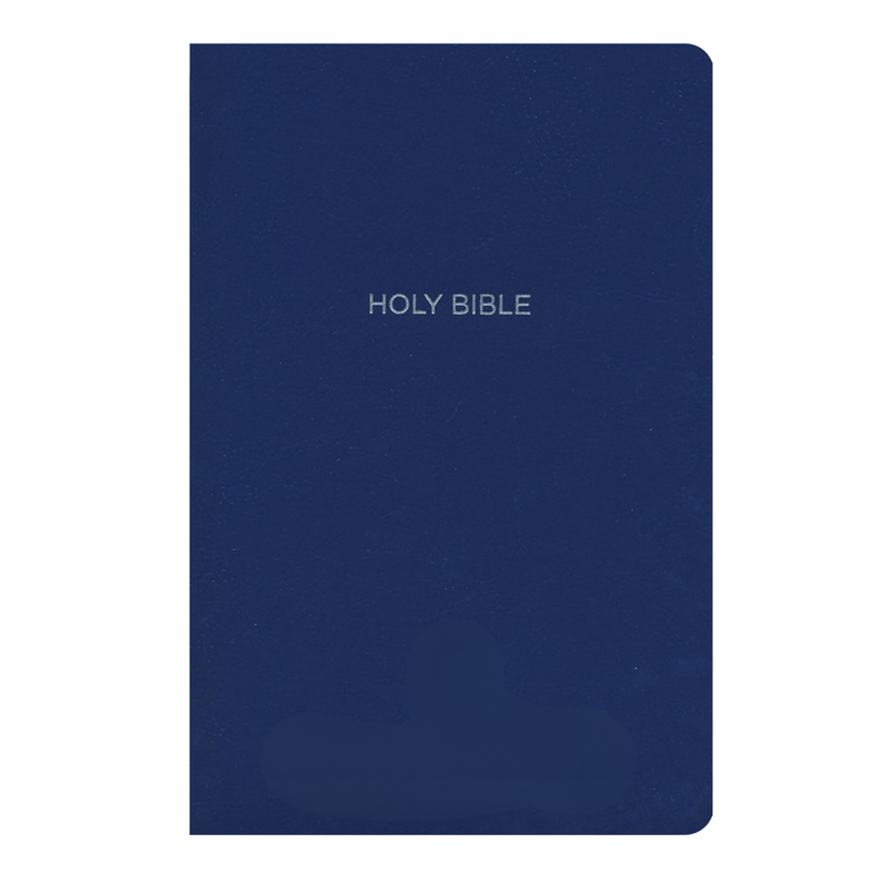 NKJV Blue Standard Size Holy Bible Small Print
