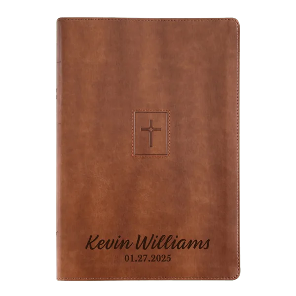 Standard brown personalized Bible