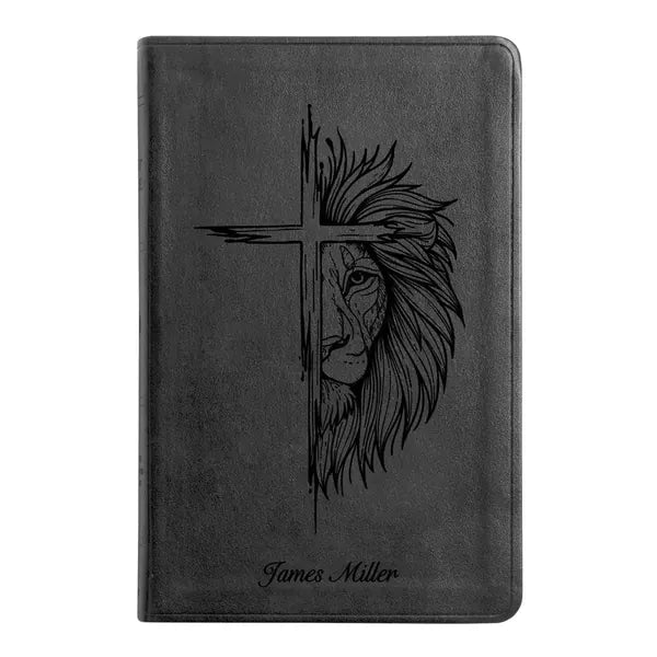 ESV Black Cross + Lion