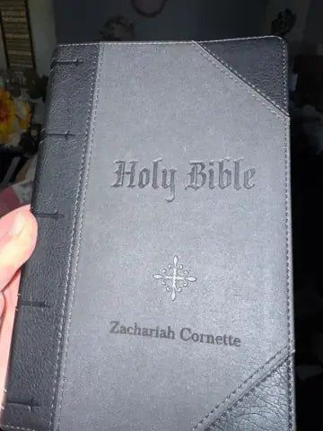 Customer Bible personalized with names